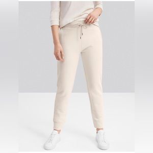 LACAUSA Sweatpants Joggers Track Pants Size S Neutral Minimalist